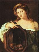 TIZIANO Vecellio Profane Love (Vanity) art oil